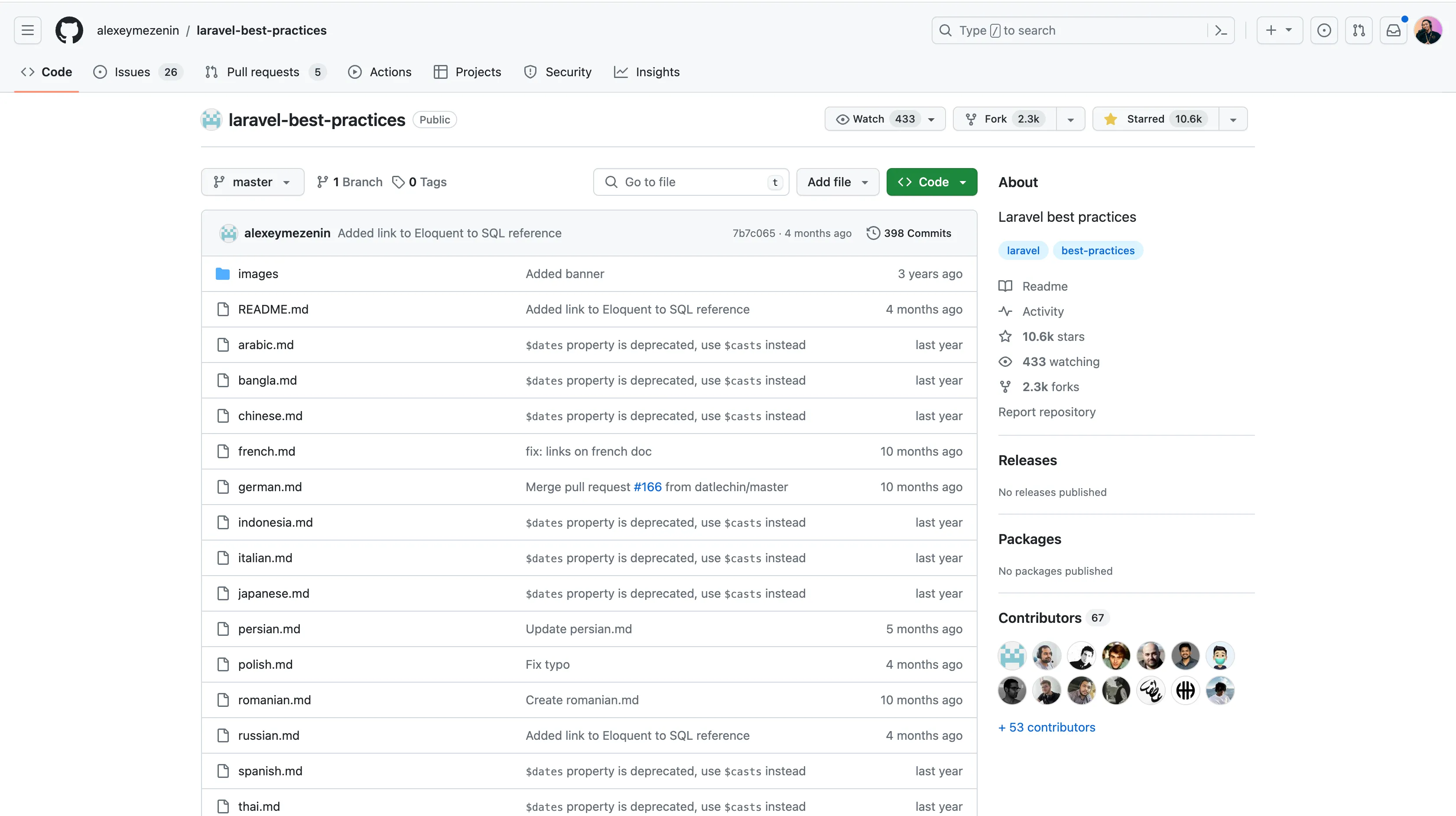 Laravel Best Practice